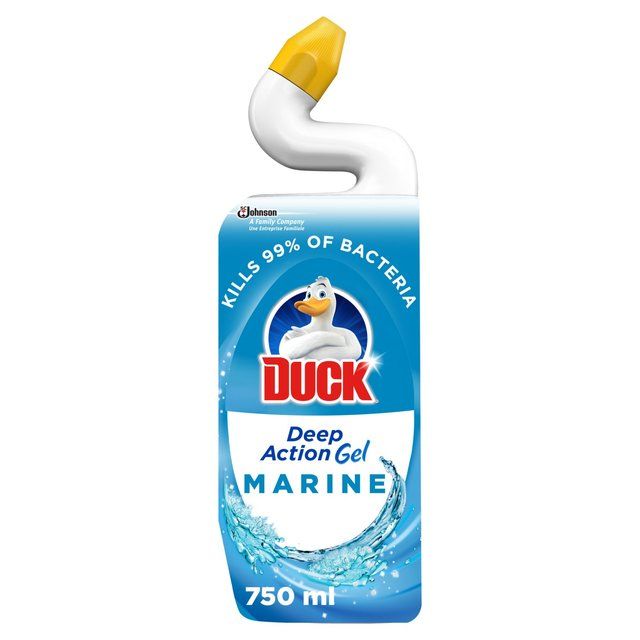 Duck Deep Action Gel Toilet Liquid Cleaner Marine