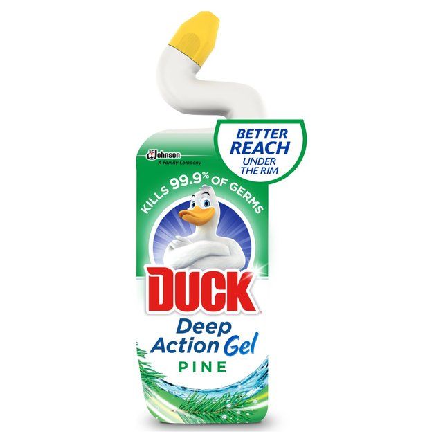 Duck Deep Action Gel Toilet Liquid Cleaner Pine   750ml