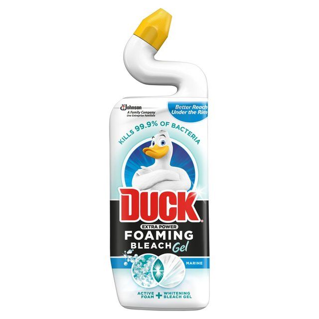 Duck Foaming Bleach Gel Toilet Liquid Cleaner Marine   750ml