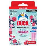 Duck Toilet Fresh Discs Duo Refills First Kiss Flowers   2 x 36ml