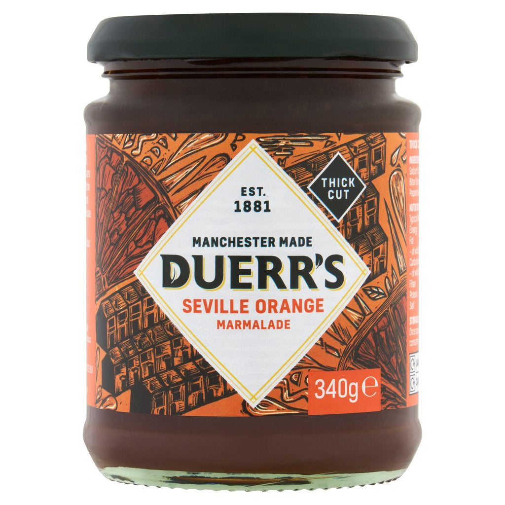 Duerr's Thick Cut Seville Orange Marmalade 340g