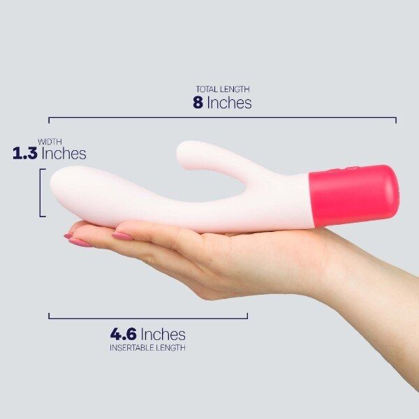 Durex Dual Rabbit Vibrator (Pink)