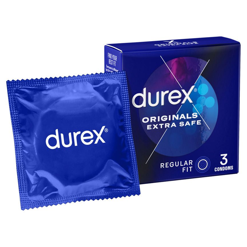 Durex Extra Safe Condoms, Pack of 3