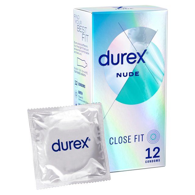 Durex Nude Close Fit Condoms   12 per pack