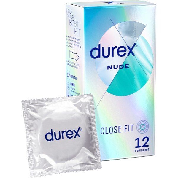 Durex Nude Condom Close Fit 12S