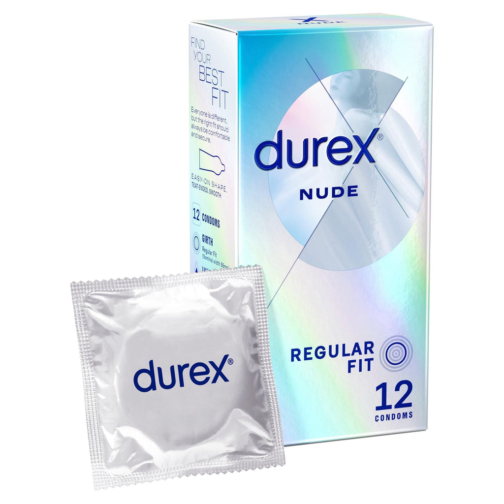 Durex Nude Regular Fit Condoms x12