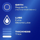Durex Originals Extra Safe Condoms Regular Fit 3s