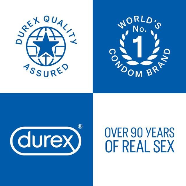 Durex Pleasure Me Condoms Ribbed & Dotted Regular Fit   12 per pack