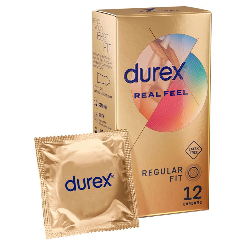 Durex Real Feel Non Latex 12 Condoms