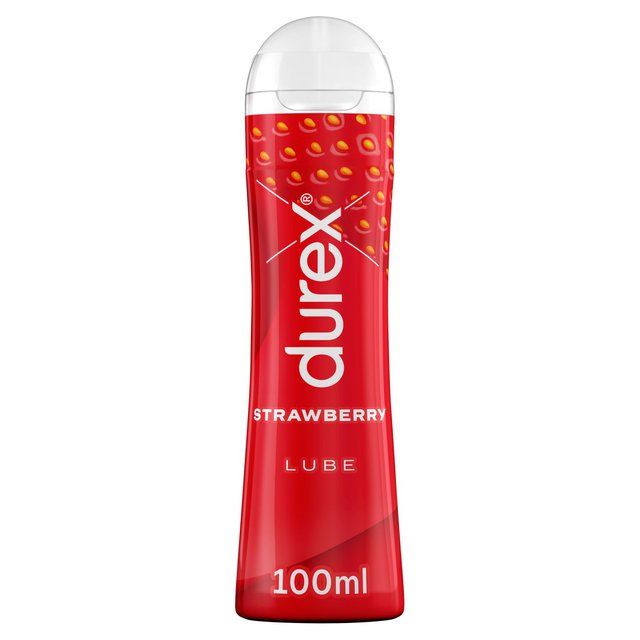 Durex Strawberry Lube Water Based Flavoured Edible   100ml