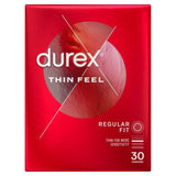 Durex Thin Feel Condoms Enhanced Sensitivity Regular Fit   30 per pack