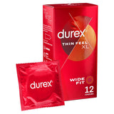 Durex Thin Feel XL Condoms, Pack of 12