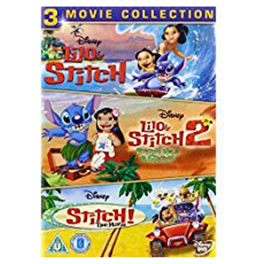 DVD Disney Lilo &amp;amp; Stitch Triple Pack Box Set