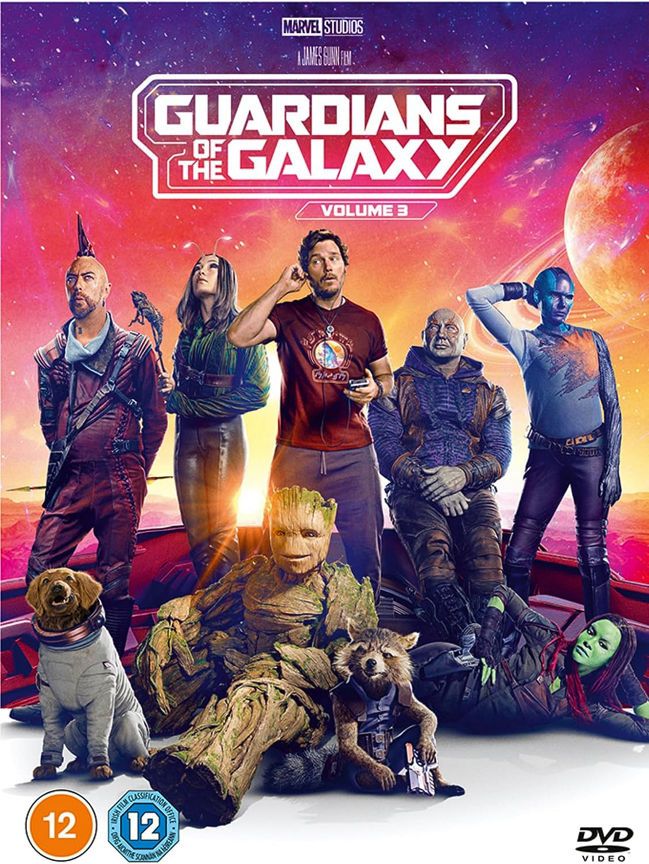 DVD Guardians of The Galaxy