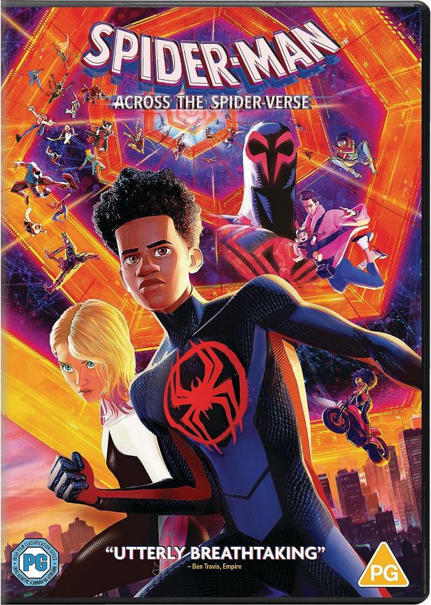 DVD Spider-Man: Across The Spider-Verse