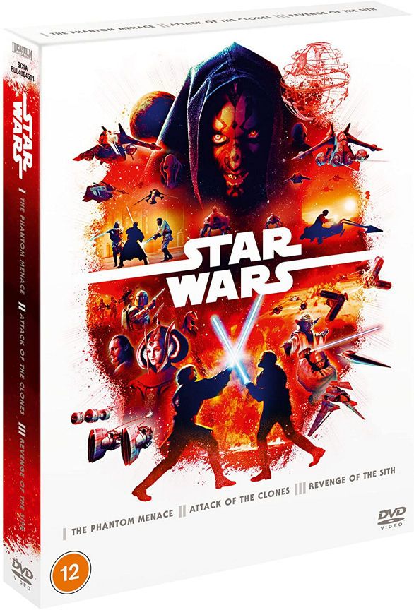 DVD Star Wars Trilogy: Episodes 1-3