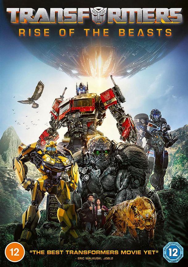 DVD Transformers Rise of The Beasts