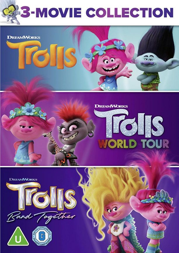 DVD Trolls 3 Film Collection