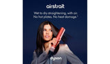 Dyson Airstrait Wet to Dry Hair Straightener - Pink