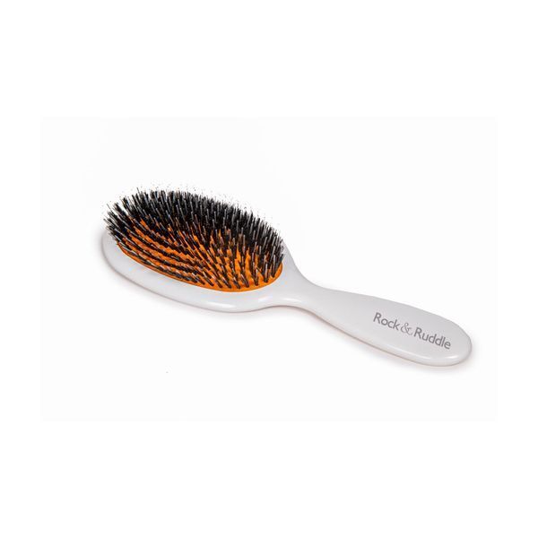 Rock & Ruddle White Shine Large Pure Bristle Hairbrush GOODS Superdrug   