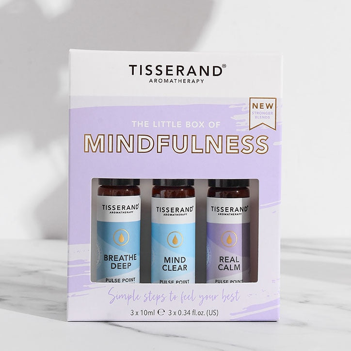 Tisserand Little Box of Mindfulness Rollerball Kit 3x10ml