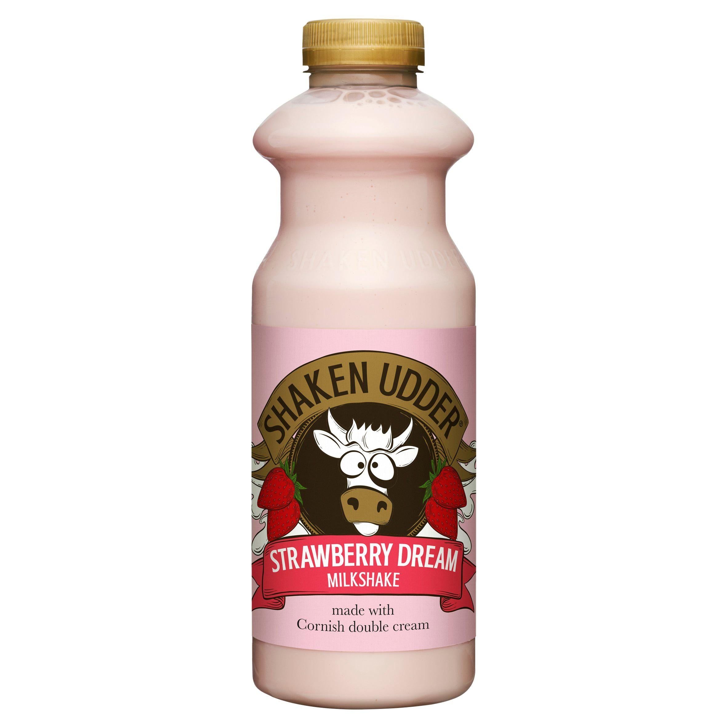 Shaken Udder Strawberry Dream Milkshake 750ml GOODS Sainsburys   