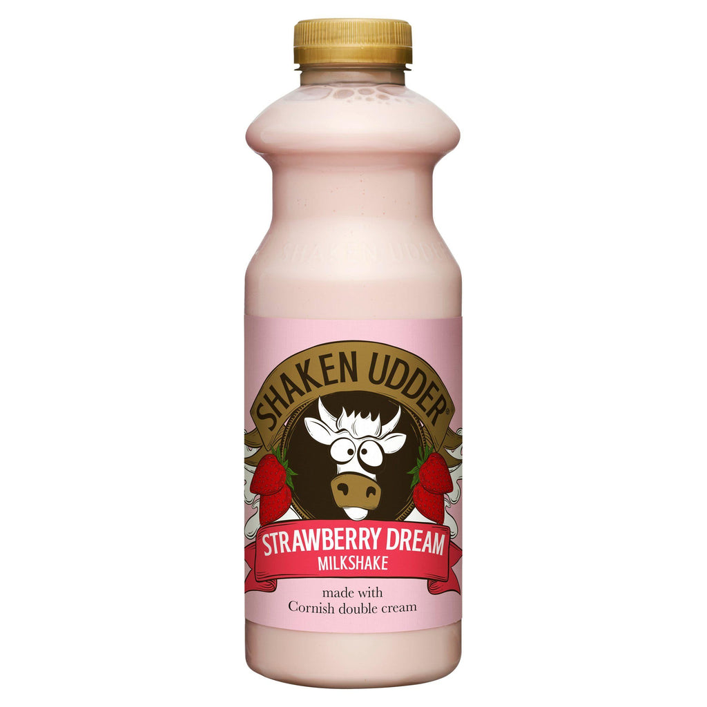 Shaken Udder Strawberry Dream Milkshake 750ml