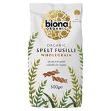 Biona Organic Spelt Wholegrain Fusilli Pasta    500g