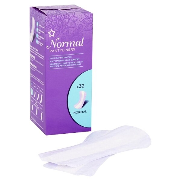 Superdrug Normal Pantyliner X32