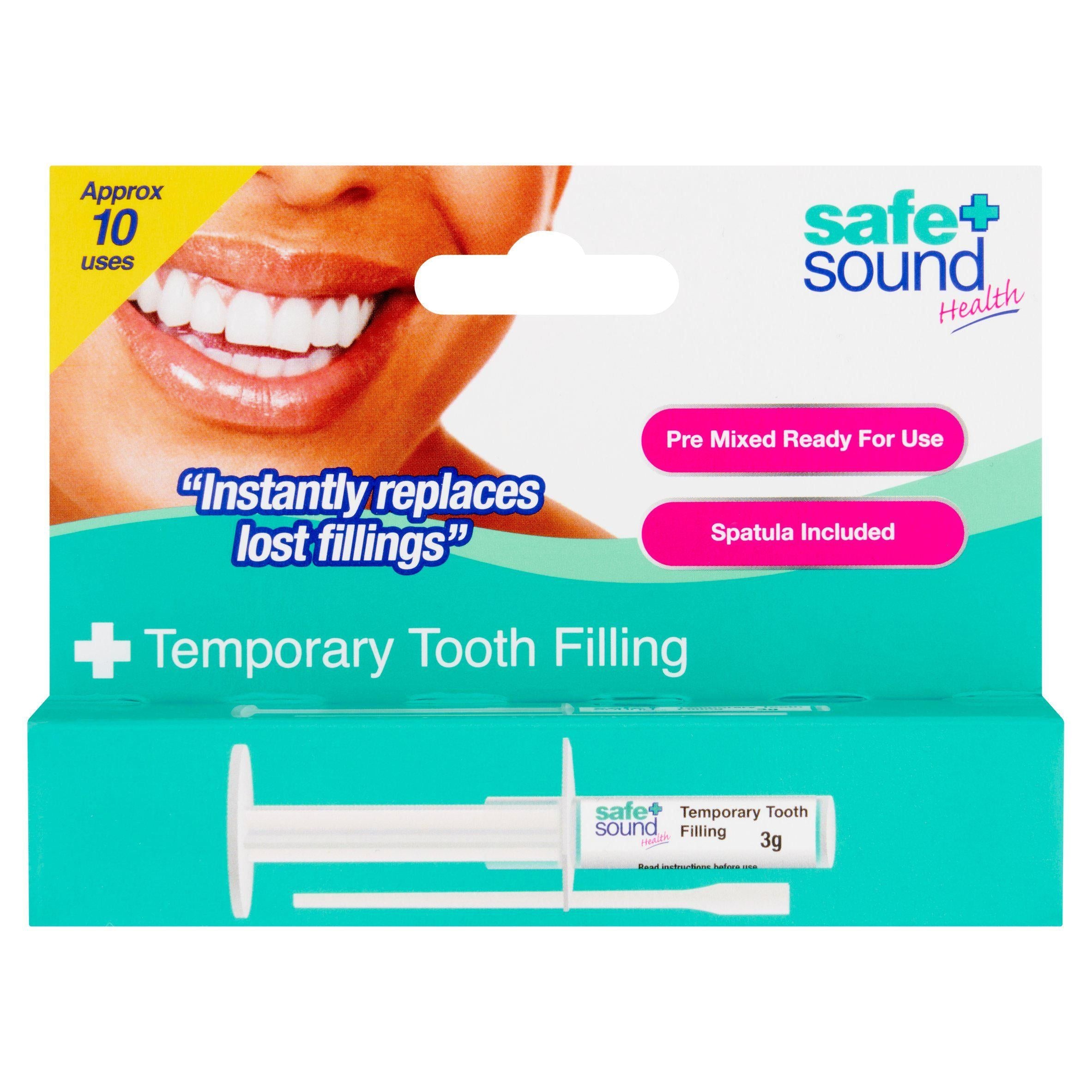 Safe + Sound Health Temporary Tooth Filling 3g GOODS Sainsburys   