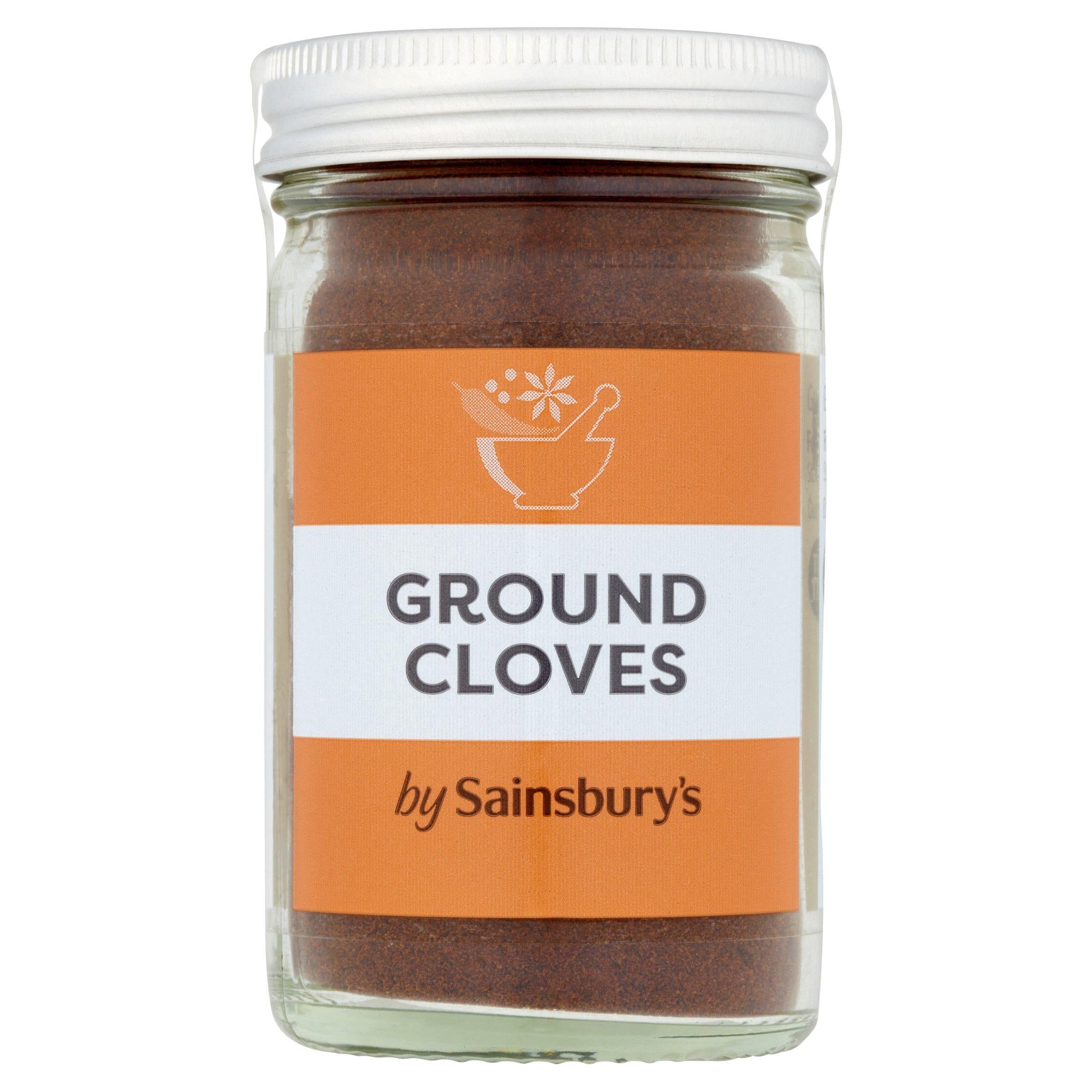 Sainsbury's Ground Cloves 37g Herbs spices & seasoning Sainsburys   