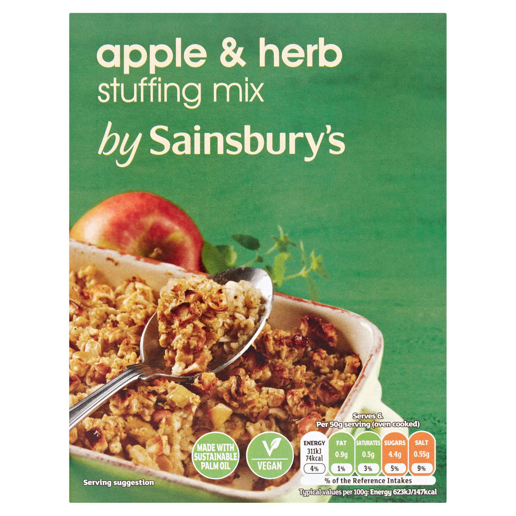 Sainsbury's Apple & Herb Stuffing Mix 130g