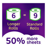 Cushelle Quilted Tubeless Toilet Roll 50% More Sheets   6 per pack