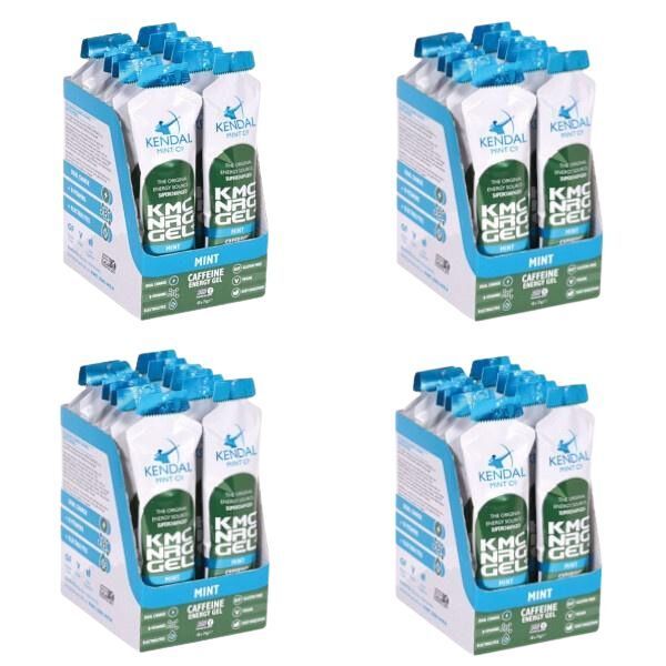 KMC NRG Gel+ Mint Caffeine Flavor Bundle 48 x 70g