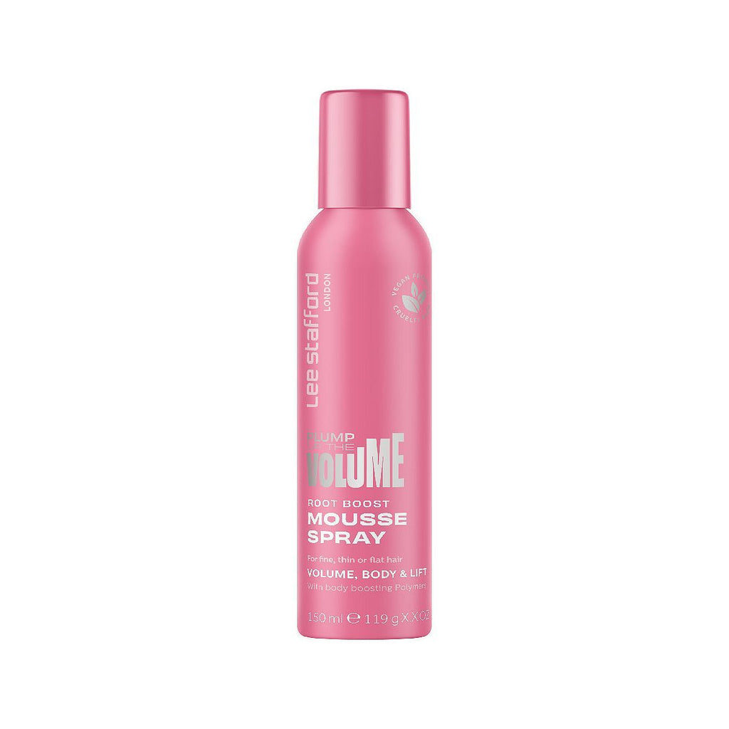 Lee Stafford Plump Up The Volume Root Boost Mousse Spray 150ml