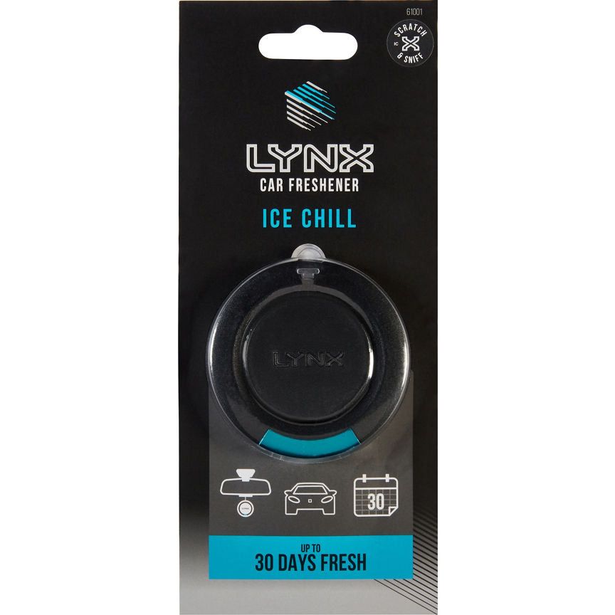 Lynx Scented Disc Car Freshener - Ice Chill DIY ASDA   