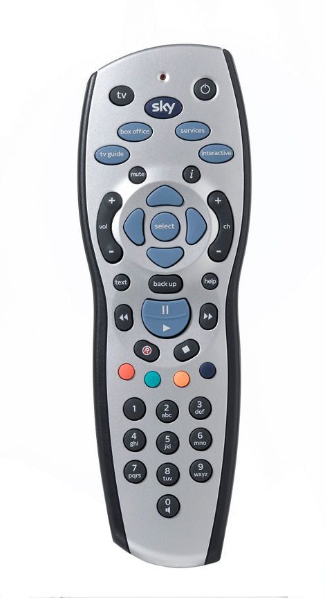 Sky HD 120 Remote Control