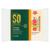 Sainsbury's Vintage Cheddar, SO Organic 270g GOODS Sainsburys   