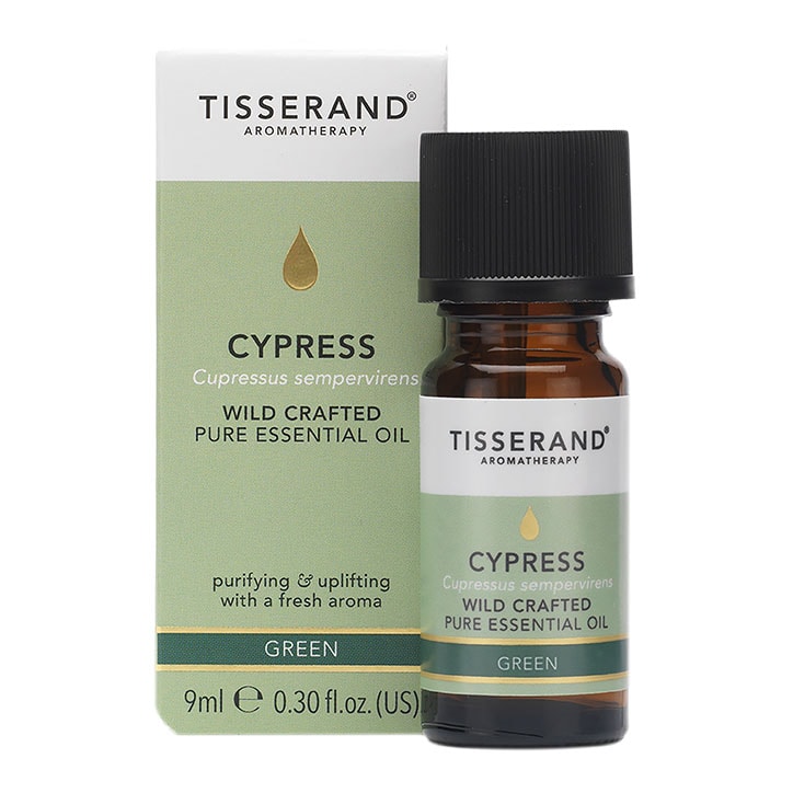 Tisserand Cypress Wild Crafted Pure Essential Oil 9ml GOODS Holland&Barrett   