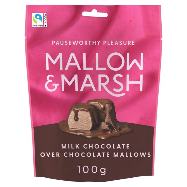 Mallow & Marsh Double Chocolate Marshmallows   100g