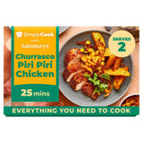 Sainsbury's Simply Cook Churrasco Piri Piri Chicken Meal Kit GOODS Sainsburys   