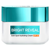 L'Oréal Paris Bright Reveal Dark Spot Hydrating Moisturiser Cream SPF 50 for Face Niacinamide 50ml GOODS Sainsburys   