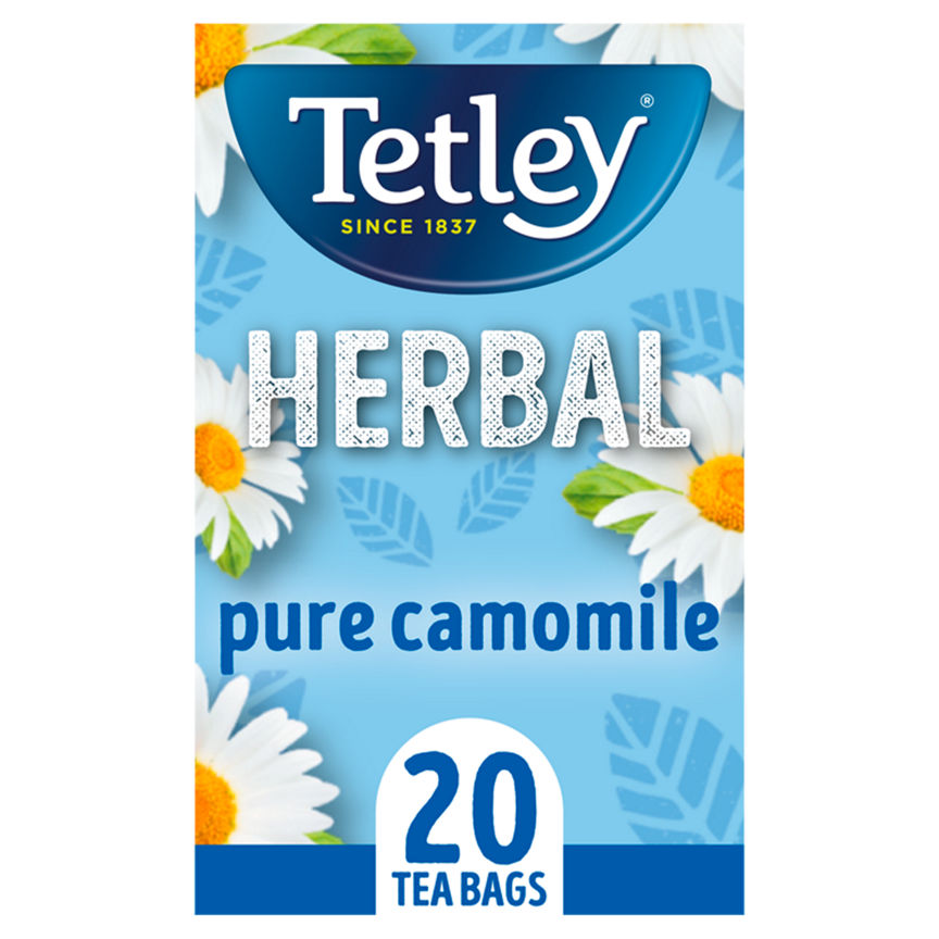 Tetley Herbal Pure Camomile Tea Bags x20