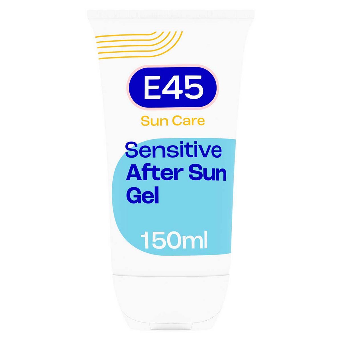 E45 After Sun Face &amp;amp; Body Gel for Sensitive Skin. Instantly Cools Skin. Dermatologically tested 150ml