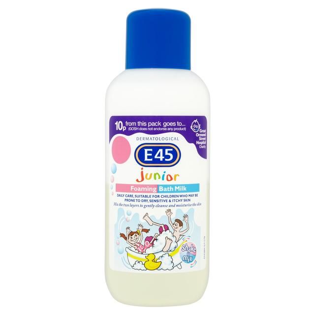 E45 Dermatological Junior Foaming Bath Milk    500ml