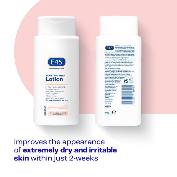 E45 Dermatological Moisturising Body Lotion 200ml