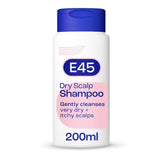 E45 Dry Scalp Shampoo for dry itchy scalp and dandruff    200ml