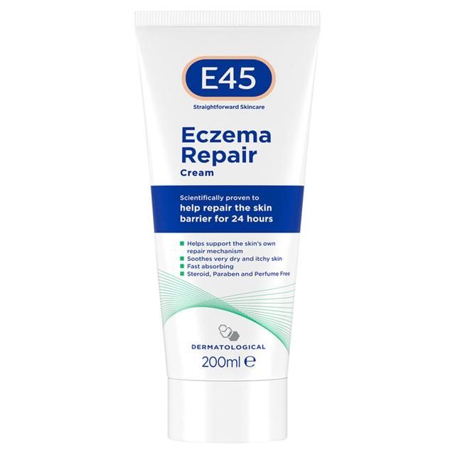 E45 Eczema Repair Cream for very dry itchy skin    200ml