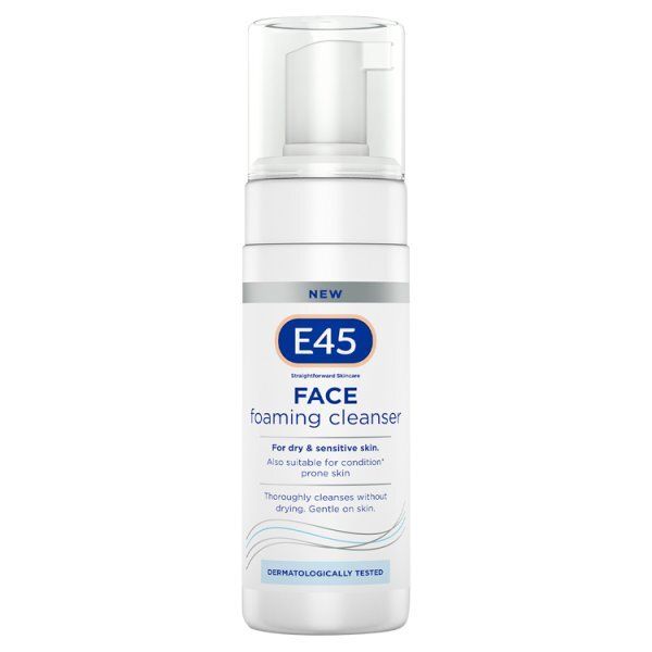 E45 Face Foaming Cleanser For Dry &amp;amp; Sensitive Skin 150ml