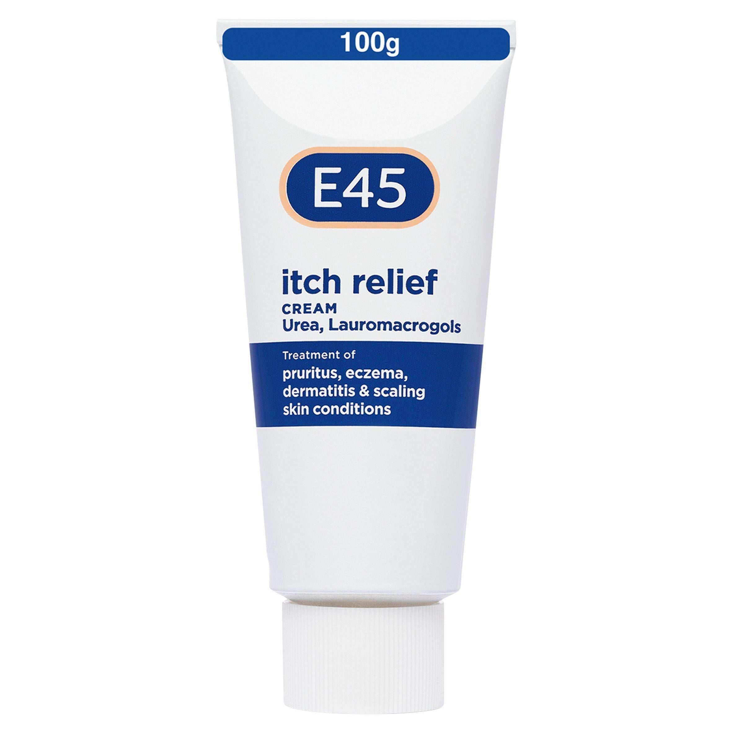 E45 Itch Relief Cream for Itchy &amp;amp; Irritated Skin 100g